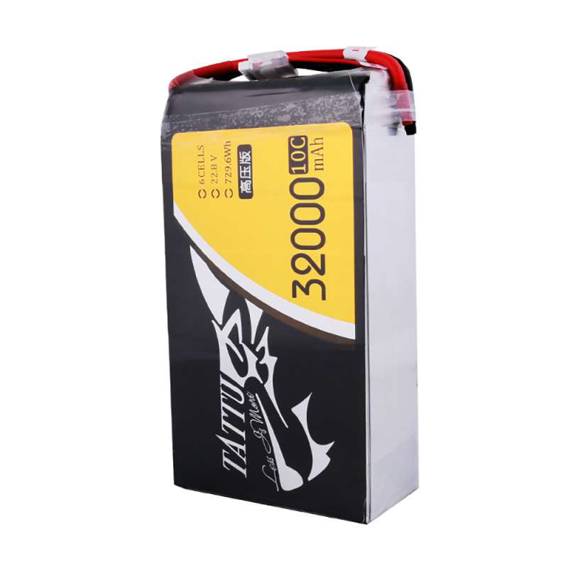 Batterie TATTU 32000mAh 22.8V utilisée dans drone et modélisme